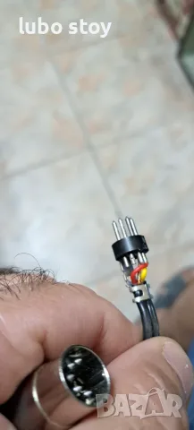 5 pin DIN connector пет пинов кабел, снимка 4 - Ресийвъри, усилватели, смесителни пултове - 55660363