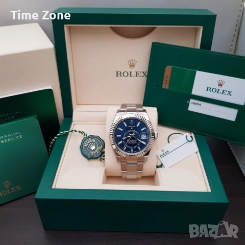 Rolex Sky-Dweller 42mm Steel Blue Dial Automatic Различни Варианти, снимка 2 - Мъжки - 54059898