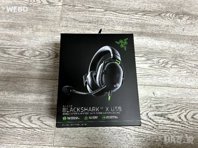 RAZER RZ04-04570100-R3M1 BLACKSHARK V2 X USB BLACK