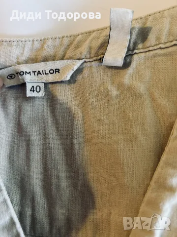 Tom Tailor ленена дамска риза размер L и дамска туника Tom Tailor размер XL, снимка 3 - Ризи - 55531462
