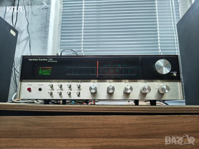 Винтидж ресивър флагманът на серията HARMAN KARDON HK-730 , снимка 6 - Ресийвъри, усилватели, смесителни пултове - 55347428