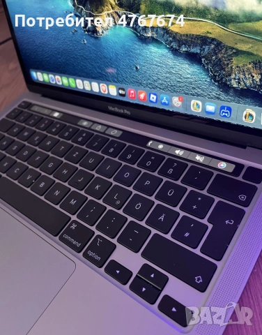 MacBook Pro 13" M1(2020) 512GB SSD/16GB RAM, снимка 4 - Лаптопи за работа - 54445610