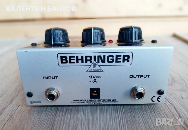 Behringer VD1 VINTAGE DISTORTION effect pedal for Guitar used tested From Japan, снимка 3 - Други - 55467998