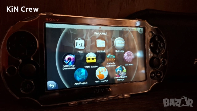 Playstation Vita HENkaku/Enso jailbreak конзола с 64GB SD2VITA Vita мод, снимка 2 - PlayStation конзоли - 54556468