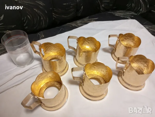 6 броя руски чаши