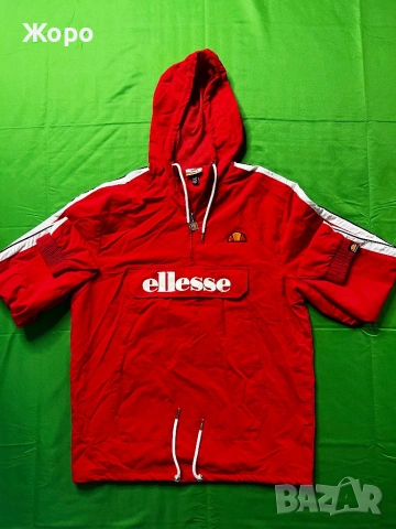 ELLESSE WINDBREAKER (RED/WHITE)