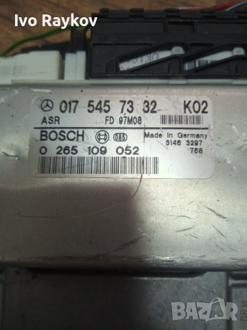 Модул , ABS ,ASR  Mercedes E W210 , 0175457332 0265109052, снимка 3 - Части - 54886632