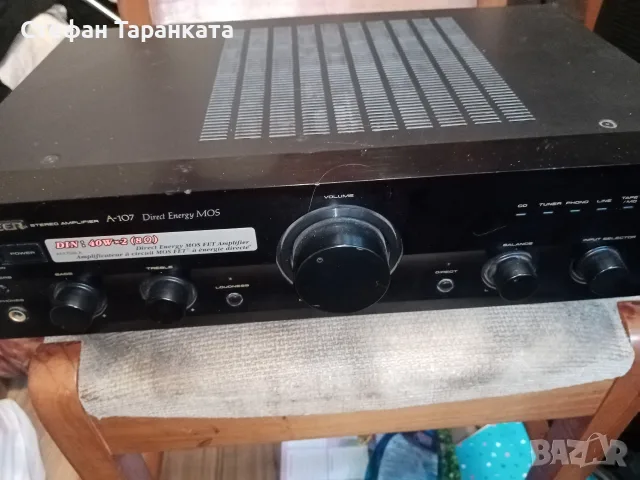 Усилвател Pioneer , снимка 3 - Ресийвъри, усилватели, смесителни пултове - 55598650