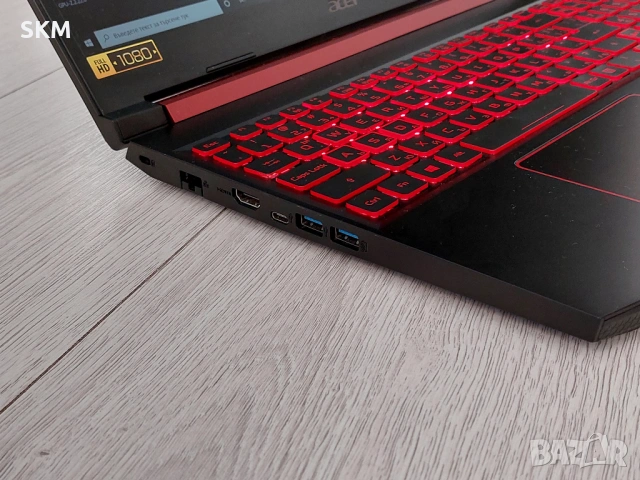 Ryzen 5|GTX1650|8RAM|FHD IPS laptop лаптоп ацер нитро 5 Nitro 5 гейминг, снимка 8 - Лаптопи за игри - 52354610