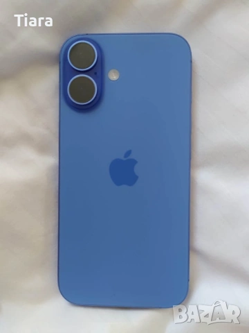 iPhone 16, 128GB, Blue – Перфектно състояние, без следи!, снимка 2 - Apple iPhone - 54350896