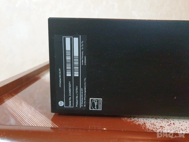 Компютър HP EliteDesk 800 G2 SFF i5-6600 SSD + HDD, снимка 3 - За дома - 55264615