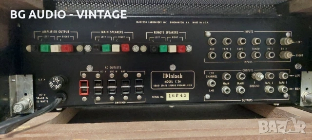 Mcintosh MC-2205, McIntosh C-26, снимка 11 - Ресийвъри, усилватели, смесителни пултове - 54874974