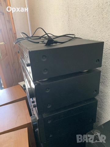 Качествена стерео система Kenwood (CD плейър DP-1020, Дек KX-3030, Рисивър KR-A4040), снимка 2 - Аудиосистеми - 55679344