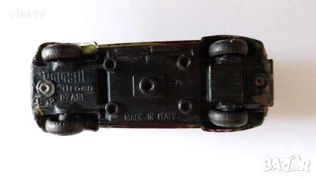 Citroen Dyane EL52 Polistil MADE IN ITALY 1:43, снимка 8 - Колекции - 53985038