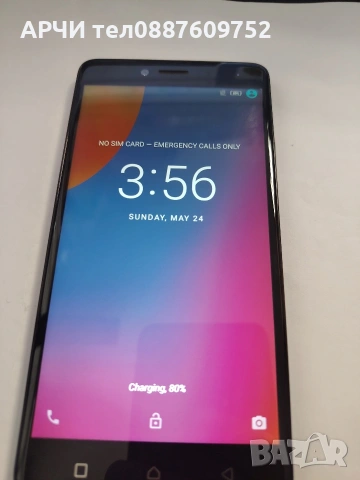 lenovo k6 note Lenovo K53a48 работещ телефон с перфектен дисплей.