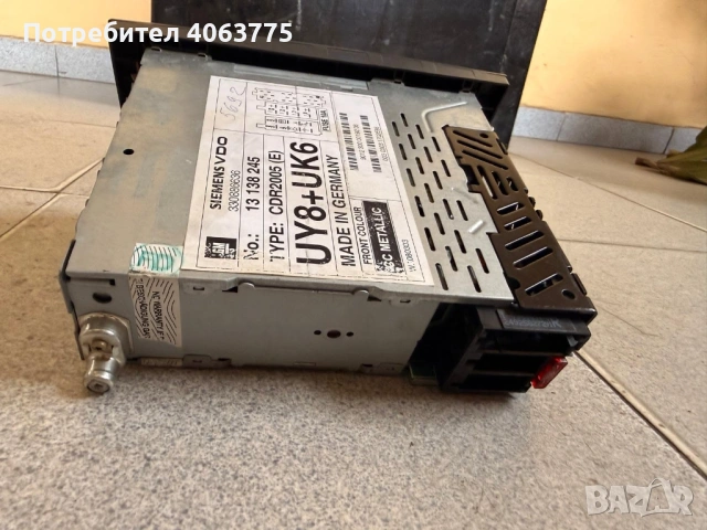 Радио CD player от Опел Сигнум, снимка 2 - Части - 54937126