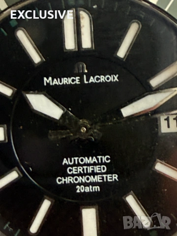 Швейцарски часовник Maurice Lacroix  Chronometer limited  , снимка 11 - Мъжки - 45953862