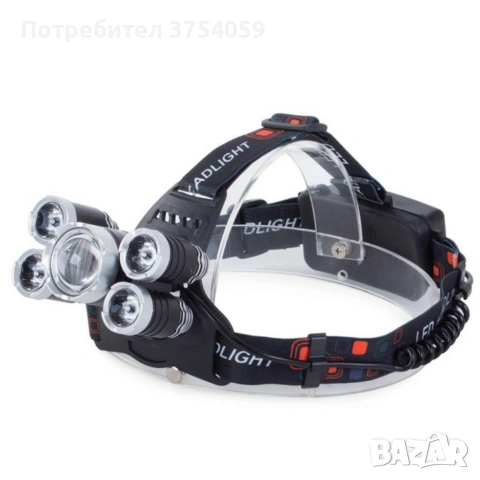 Мощен Led челник 5 в 1 с регулируем ъгъл, снимка 6 - Лед осветление - 55178709