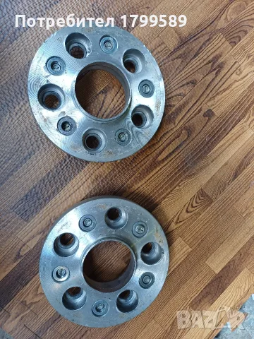Фланци Mercedes 5x112/5x112 25 mm, снимка 3 - Аксесоари и консумативи - 55672824