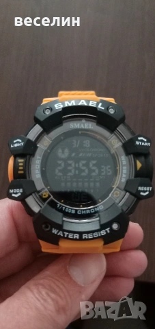 Нов спортен часовник с много функции, жълт, снимка 7 - Мъжки - 53963111