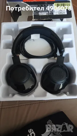Геймърски безжични слушалки с микрофон JBL Quantum 360 Black, снимка 5 - Слушалки и портативни колонки - 55690990