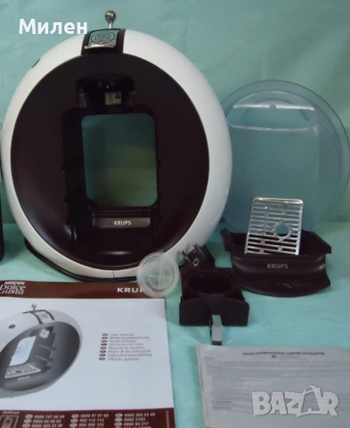 Кафемашина с гаранция 1 година  Krups NESCAFÉ®Dolce gusto Circolo.White