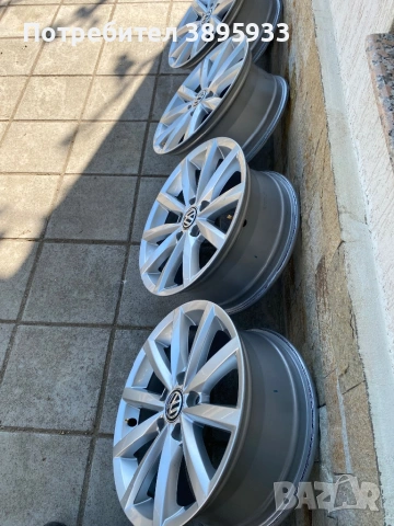 Оригинални джанти на VW Golf Passat Caddy Touran, снимка 4 - Гуми и джанти - 54449538