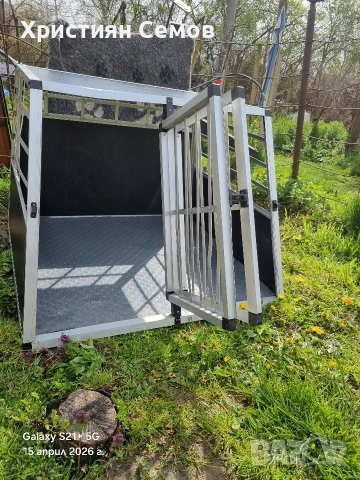 Транспортна клетка, снимка 2 - За кучета - 54200371
