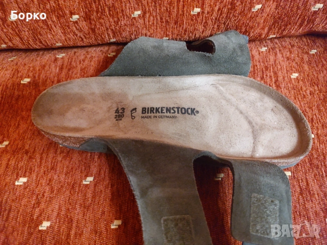 Birkenstock-мъжки чехли №43, снимка 11 - Мъжки чехли - 55267543
