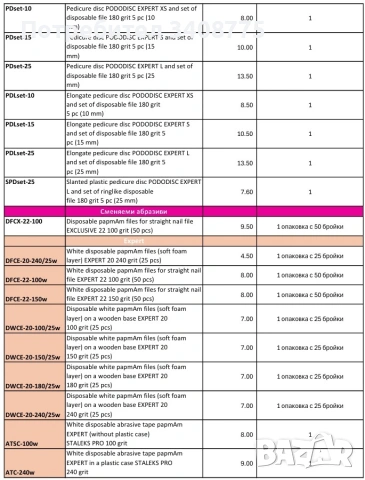 Инструменти за маникюр Staleks, снимка 3 - Педикюр и маникюр - 54826399