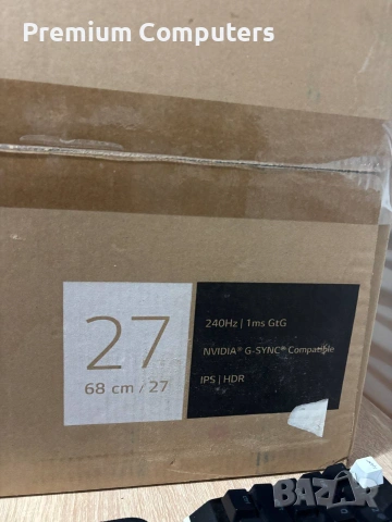 Геймърски Монитор LG UltraGear 27" 240hz QHD/WQHD, снимка 11 - Монитори - 55192877