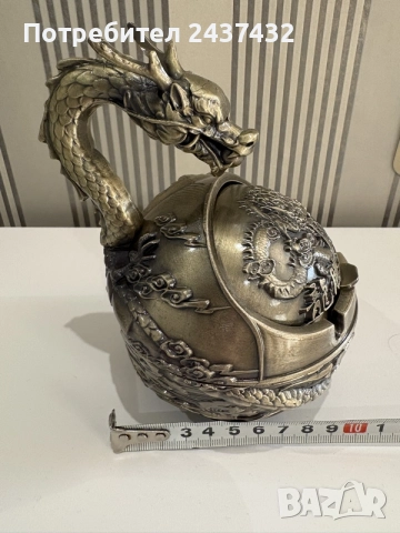 Метален пепелник, снимка 6 - Други стоки за дома - 55506659