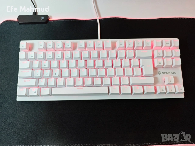 Пълен Геймърски Комплект:Genesis TKL 300 Thor Механична Клавиатура + Logitech G102 + RGB Mousepad, снимка 4 - Клавиатури и мишки - 54400035