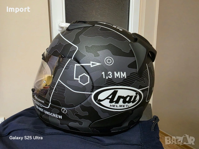 Каска за мотор ARAI - REBEL Размер XL, снимка 6 - Аксесоари и консумативи - 54495267