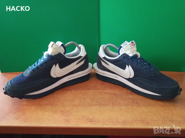 Nike x Sacai x Fragment Design LD Waffle Номер 42 Стелка 26.5 см. 100% Оригинални Внос от Англия, снимка 6 - Маратонки - 54868405