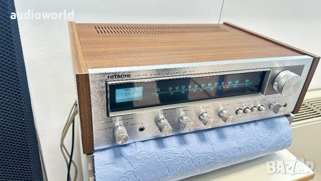Hitachi SR-302, ресивър, усилвател, радио, колекционерски