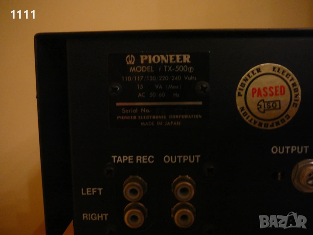 PIONEER SA-500 I TX-500, снимка 10 - Ресийвъри, усилватели, смесителни пултове - 54511192