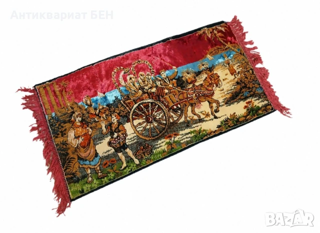 " ВИНТИДЖ СТЕНЕН ГОБЛЕН " 💯 , снимка 7 - Гоблени - 54729701