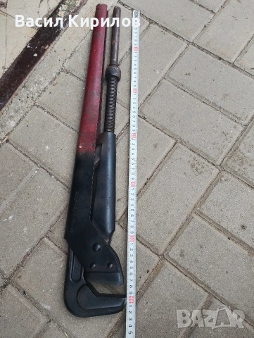 Водопроводен ключ СССР производство от 1 цол до 4 цола , снимка 4 - Ключове - 54640951