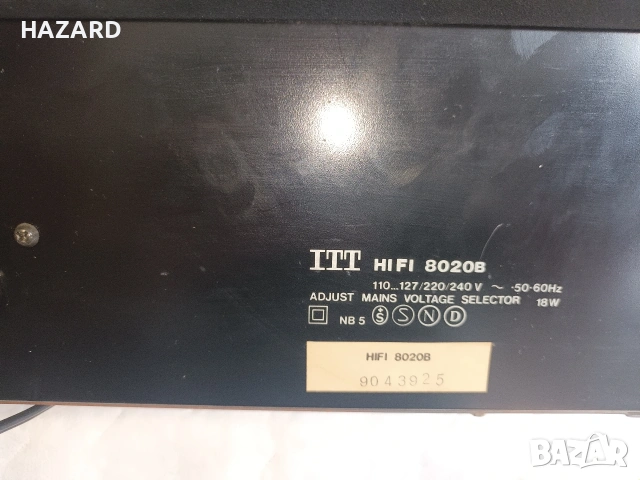 ITT HIFI 8020B, снимка 8 - Декове - 54453347