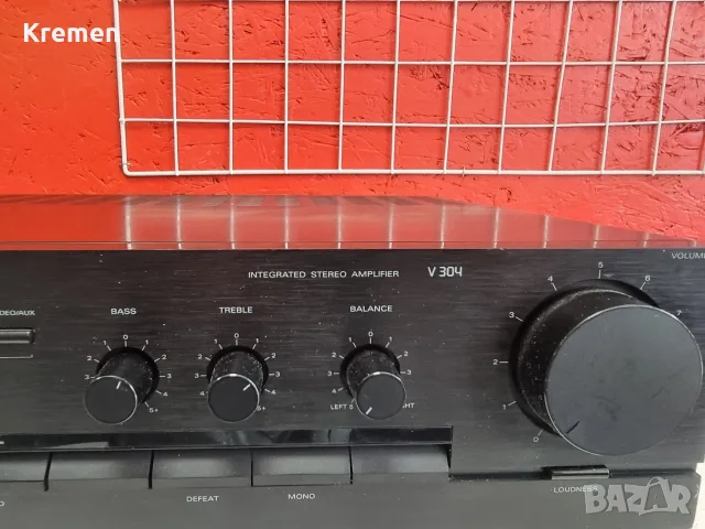Усилвател GRUNDIG V-304, снимка 2 - Ресийвъри, усилватели, смесителни пултове - 55541046