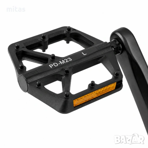 Композитни платформени педали PROMEND M23, Ултралеки, 275g, CR-MO ос, Цветове, снимка 6 - Части за велосипеди - 54687452