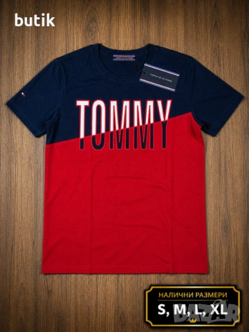 Tommy Hilfiger цветна мъжка тениска – S, M, L, XL