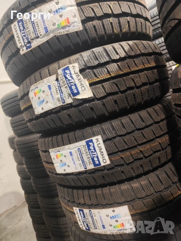 4бр.Зимни гуми 235/65/16C KUMHO, снимка 4 - Гуми и джанти - 55242379