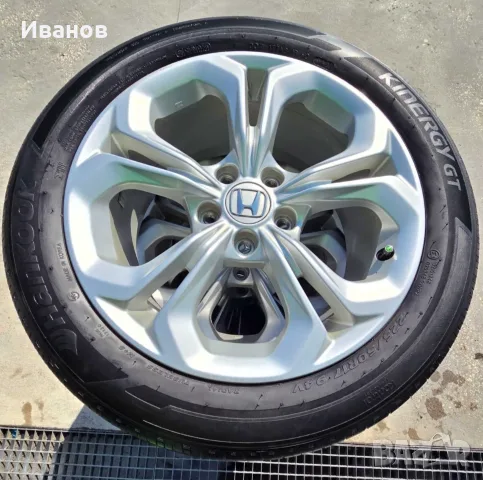Джанти с гуми Honda 17 ки , снимка 2 - Гуми и джанти - 55477524
