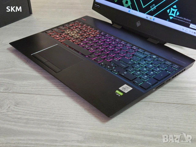 i7-10750H | RTX 2060 | 512GB SSD| IPS 144Hz |16RAM лаптоп hp omen laptop gaming гейминг хп омен гейм, снимка 3 - Лаптопи за игри - 54532041