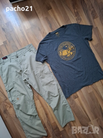 Fjallraven-Панталон и тениска, снимка 2 - Екипировка - 54550725