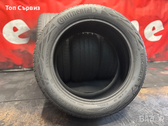 275 45 20, Летни гуми, Continental EcoContact6, 4 броя, снимка 4 - Гуми и джанти - 54160702