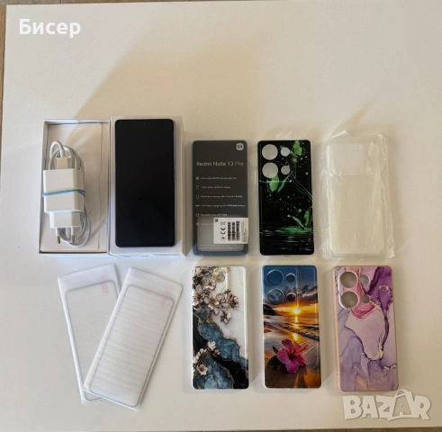 Xiaomi Redmi Note 13 Pro 8/256gb + подарък, снимка 10 - Xiaomi - 54333093