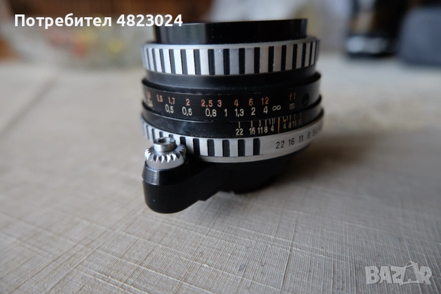 Carl Zeiss Jena Flektogon 35mm f2.8 Lens. Exakta Mount, снимка 4 - Обективи и филтри - 54492998